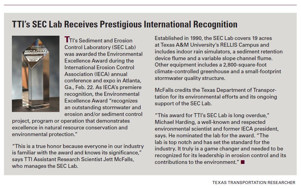 Access, "TTI’s SEC Lab Receives Prestigious International Recognition" article.